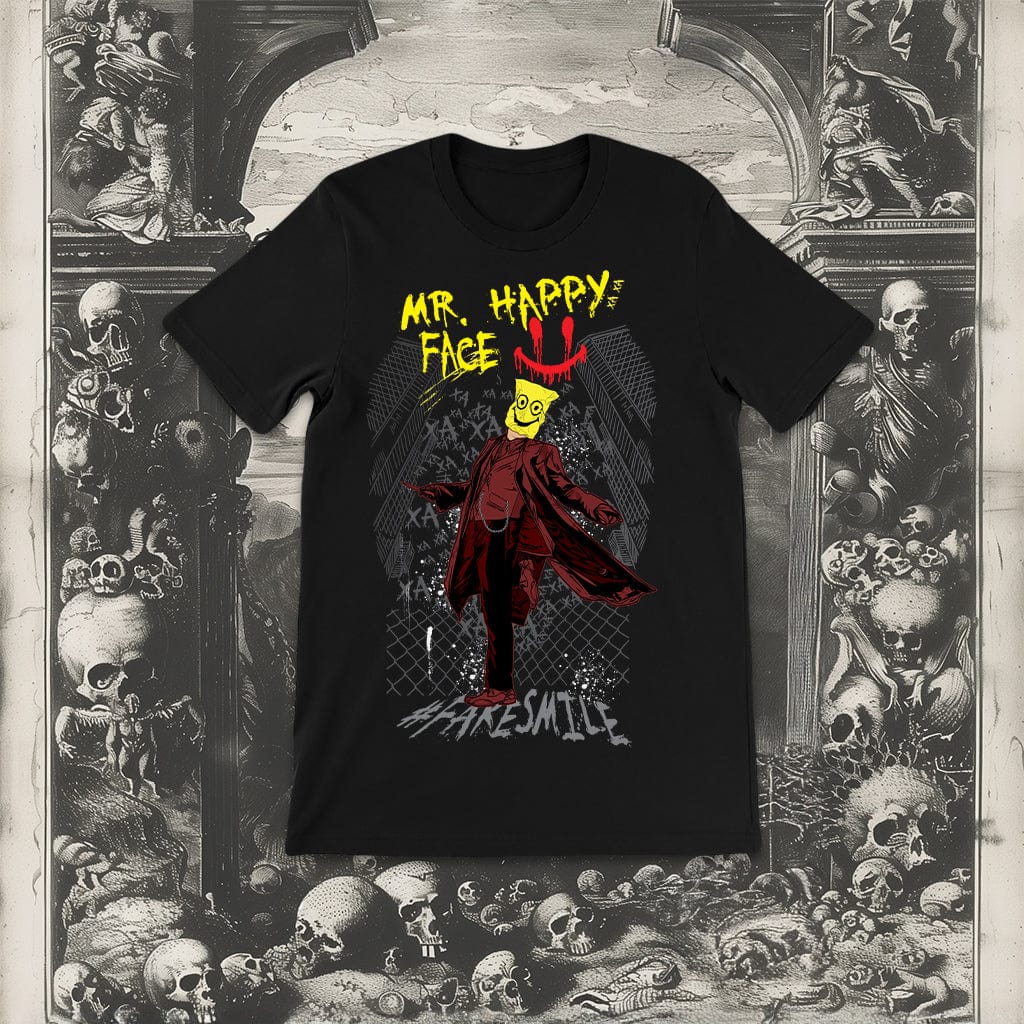 Mr. Happy Face Graphic Tee - Dark Trickster Archetype | Follow Your Shadow