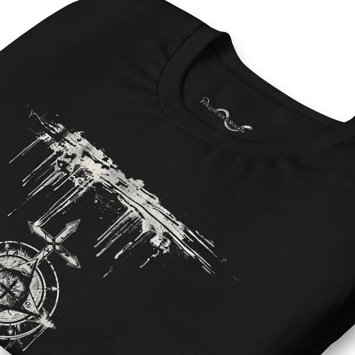Transmutatio Obscura Graphic T-Shirt with Dark Lover Archetype design for modern witches, mystics, and horror fans.