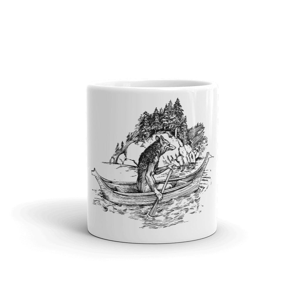 Coyote Trickster Coffee Mug - Journey of the Archetype | Native American Folklore