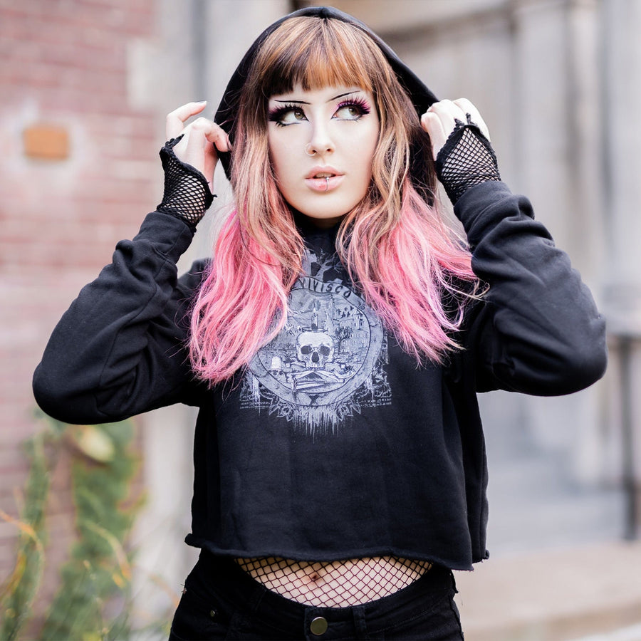 Revivisco — Crop Hoodie