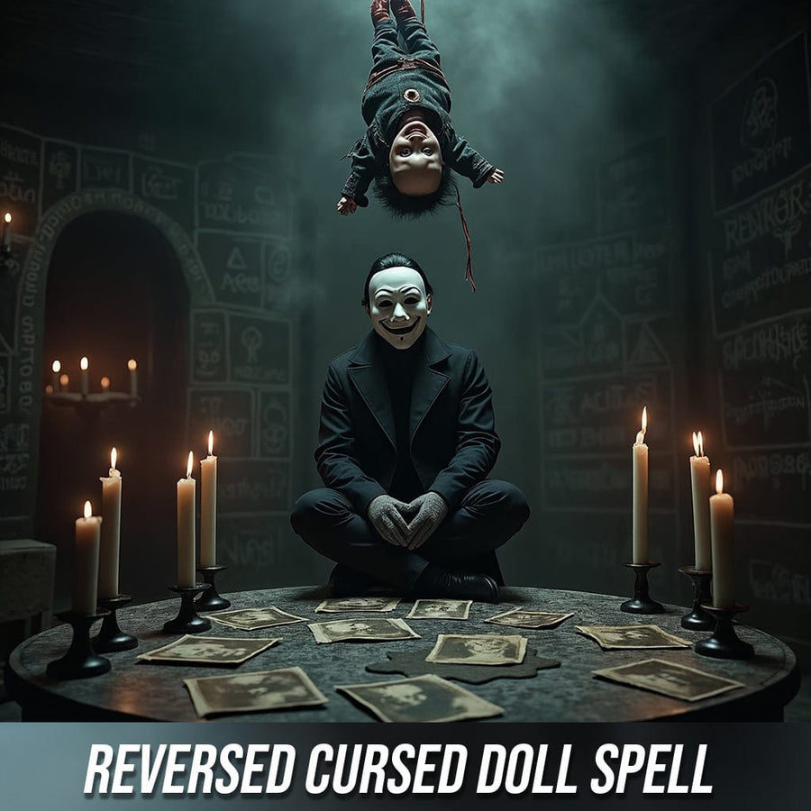 Reversed Cursed Doll of Suffering — Protection Spell