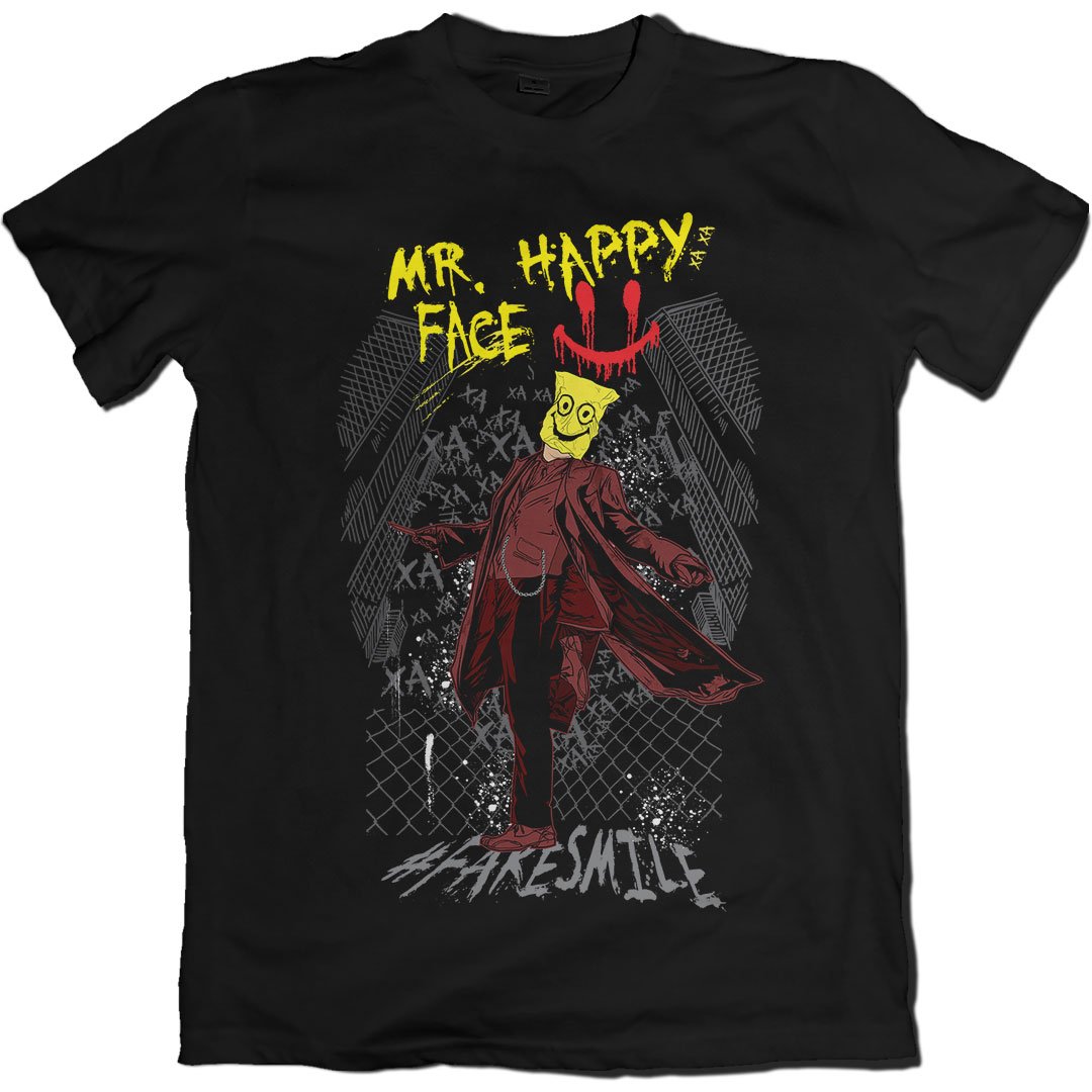 Mr. Happy Face's Trickster Unisex T-Shirt - Follow Your Shadow